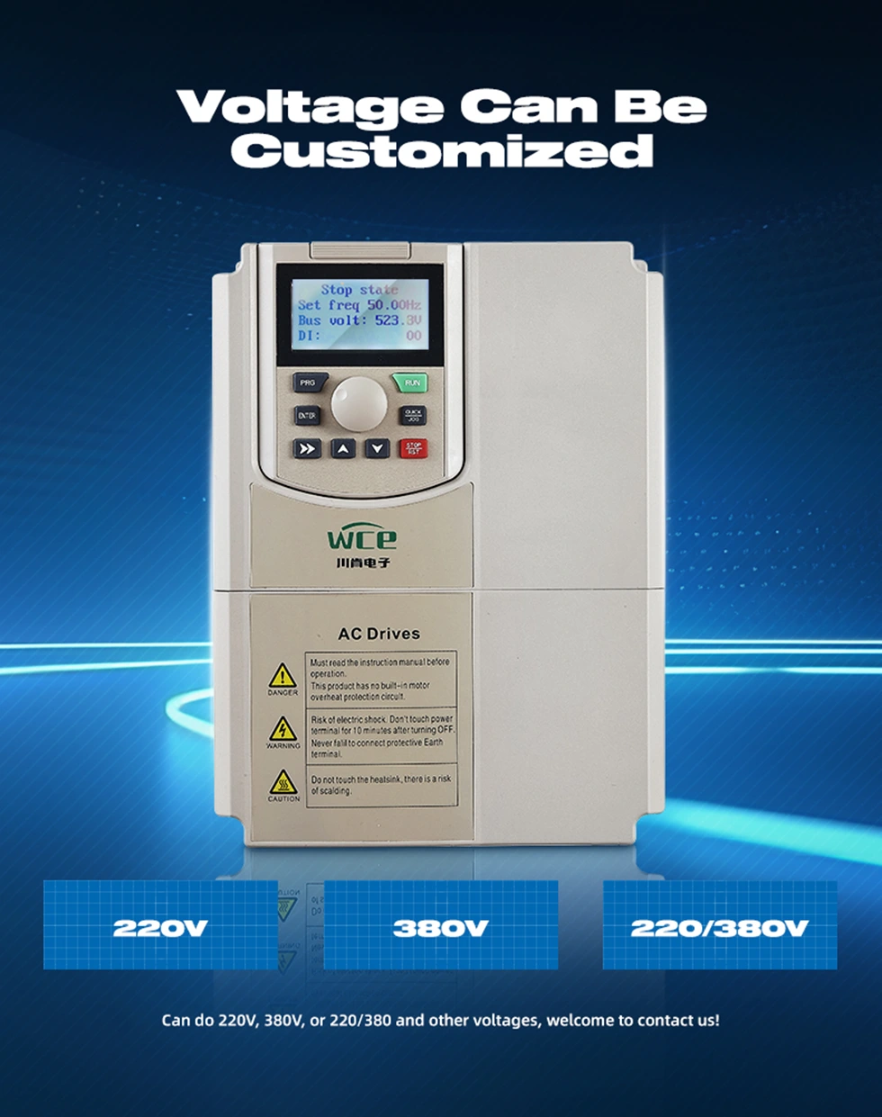 5.5KW Variable Frequency Drive for Pump